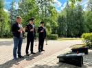 В Великих Луках полицейские почтили память своего земляка Михаила Русакова - 2023-06-05 17:35:00 - 4