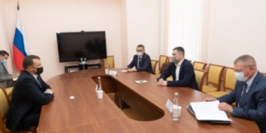 Губернатор встретился с представителем МВД при Посольстве Республики Беларусь - 2021-07-28 09:55:00 - 2