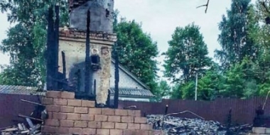 Жилой дом сгорел в Печорском районе - 2021-07-28 13:12:00 - 2