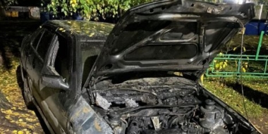 Машина сгорела в Великих Луках - 2022-09-26 12:34:00 - 2