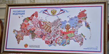 Вышитая карта России вдохновила на создание музея и фестиваля - 2023-01-20 17:35:00 - 2
