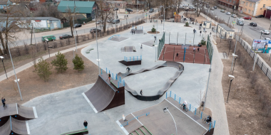 В Пскове открылся самый большой в регионе скейт-парк - 2023-04-14 08:35:00 - 2