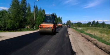 Псковавтодор продолжает дорожные работы в регионе - 2023-05-29 19:35:00 - 2