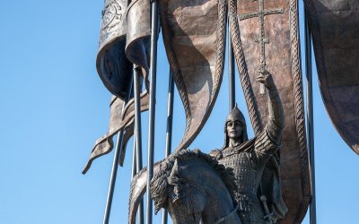 Открыт монумент в честь Александра Невского в Самолве - 2021-09-13 12:35:00 - 3