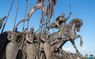 Открыт монумент в честь Александра Невского в Самолве - 2021-09-13 12:35:00 - 4