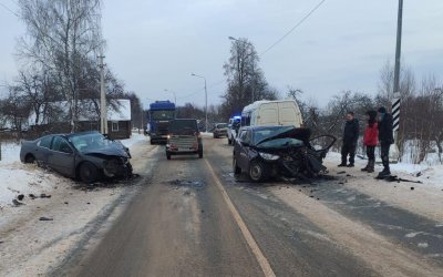 В Порховском районе в ДТП погибла женщина и пострадали четыре человека - 2022-01-23 16:35:00 - 3