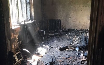 Произошел пожар в общежитии на проспекте Октябрьский в Великих Луках - 2022-05-27 15:57:21 - 5